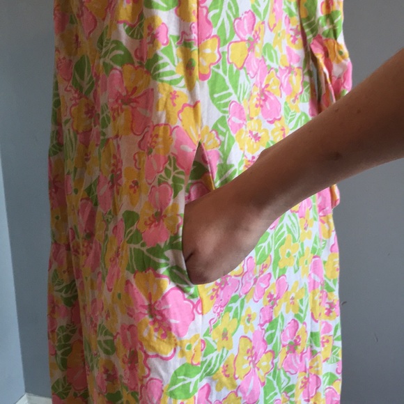 Lilly Pulitzer Empire Waist Floral Dress - Picture 8 of 10